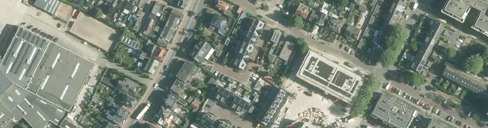Luchtfoto van Leidsestraat