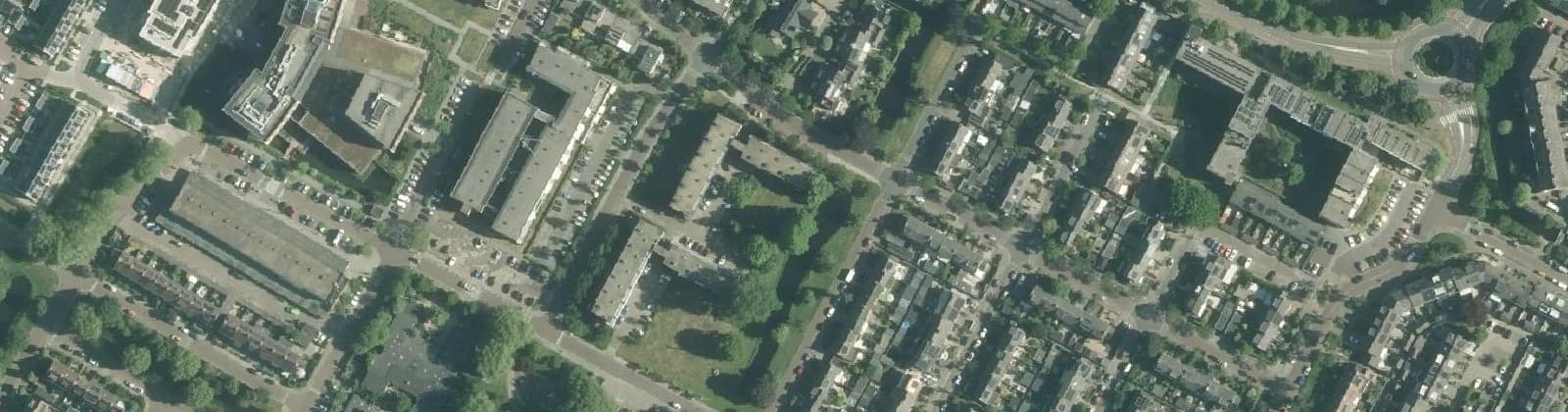 Luchtfoto van Olympiakwartier