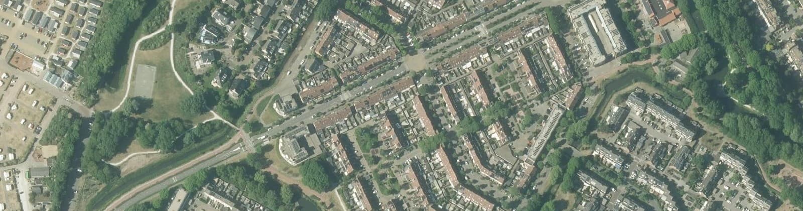 Luchtfoto van Rijnsoever-West