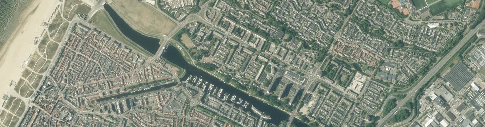 Luchtfoto van Hoornes-West