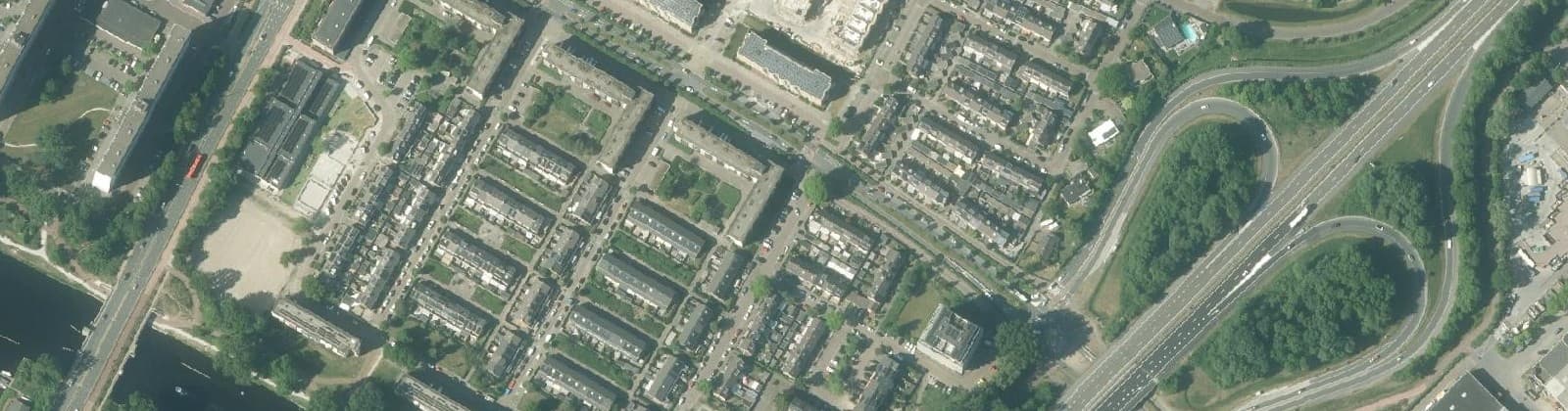 Luchtfoto van Hoornes-Oost