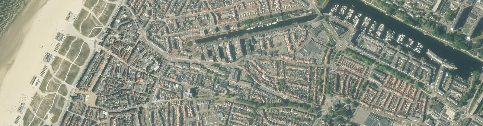 Luchtfoto van Noord-Oost
