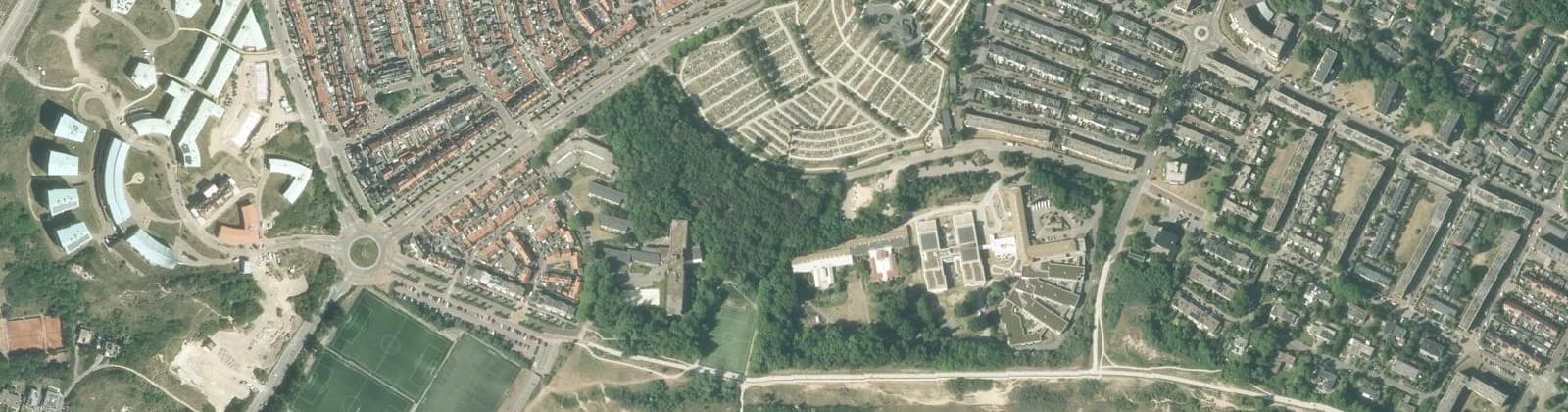 Luchtfoto van Zuid-Oost