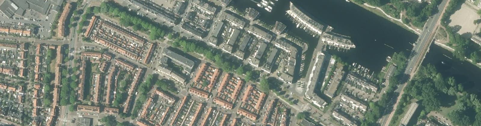 Luchtfoto van Witte Hek