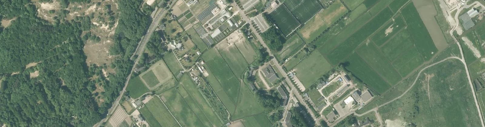 Luchtfoto van De Mient en Kooltuin