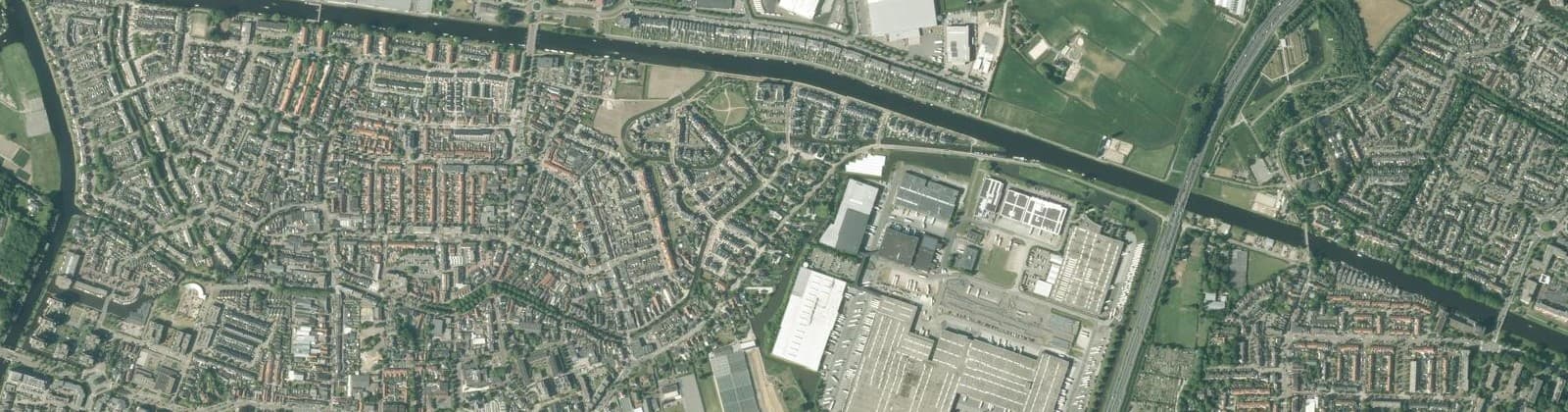 Luchtfoto van De Horn