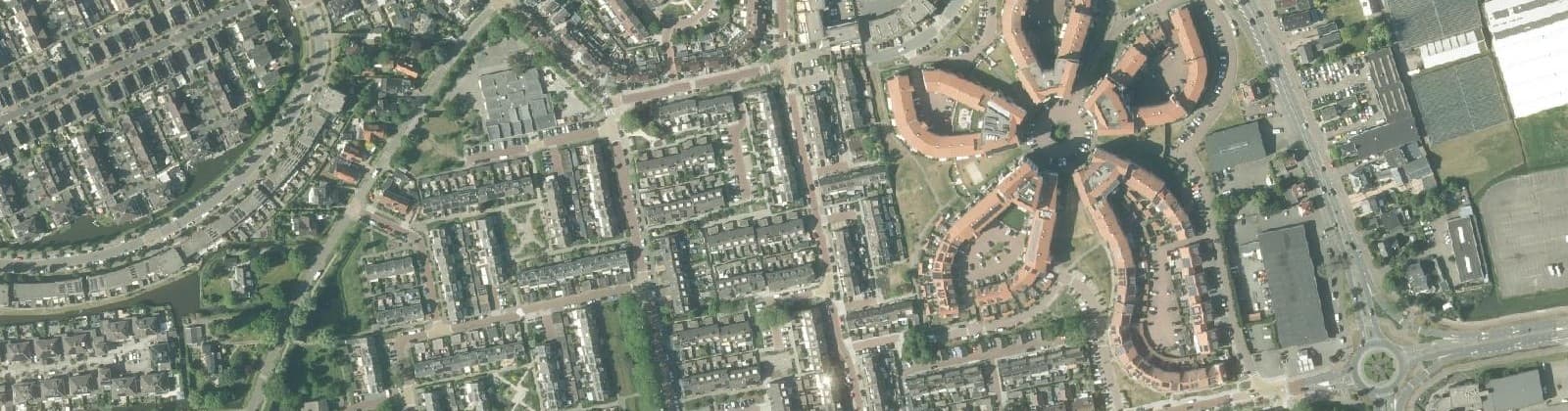 Luchtfoto van Frederiksoord-Noord