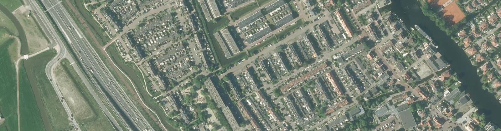 Luchtfoto van 't Joght