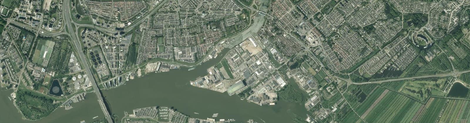 Luchtfoto van Oud Krimpen
