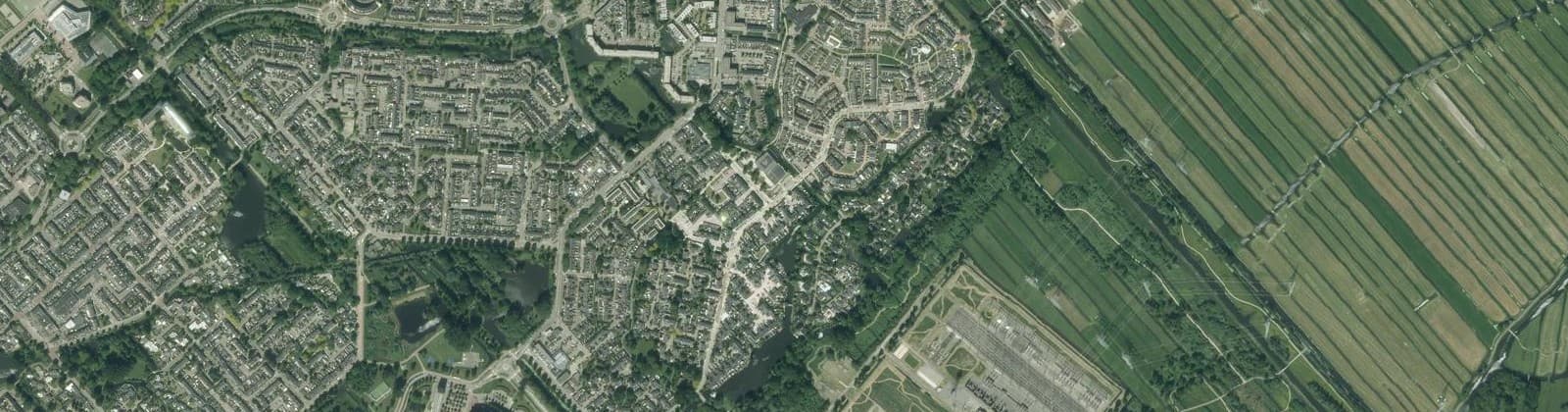 Luchtfoto van Langeland