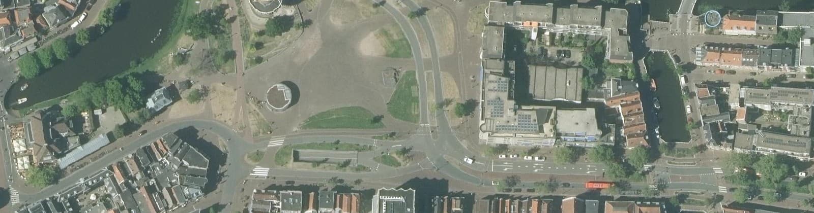 Luchtfoto van Molenbuurt