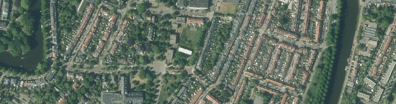 Luchtfoto van Rijndijkbuurt