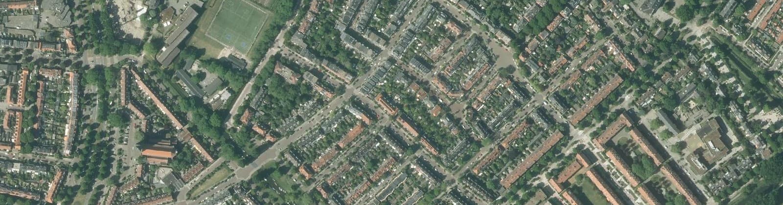 Luchtfoto van Burgemeesterswijk