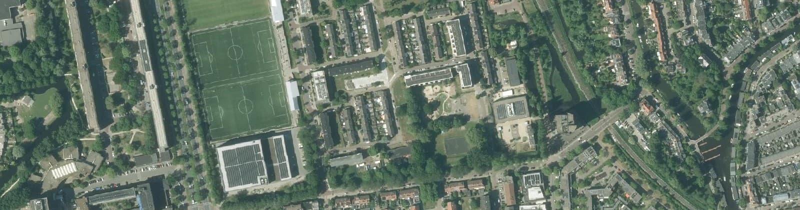 Luchtfoto van Haagweg-Zuid