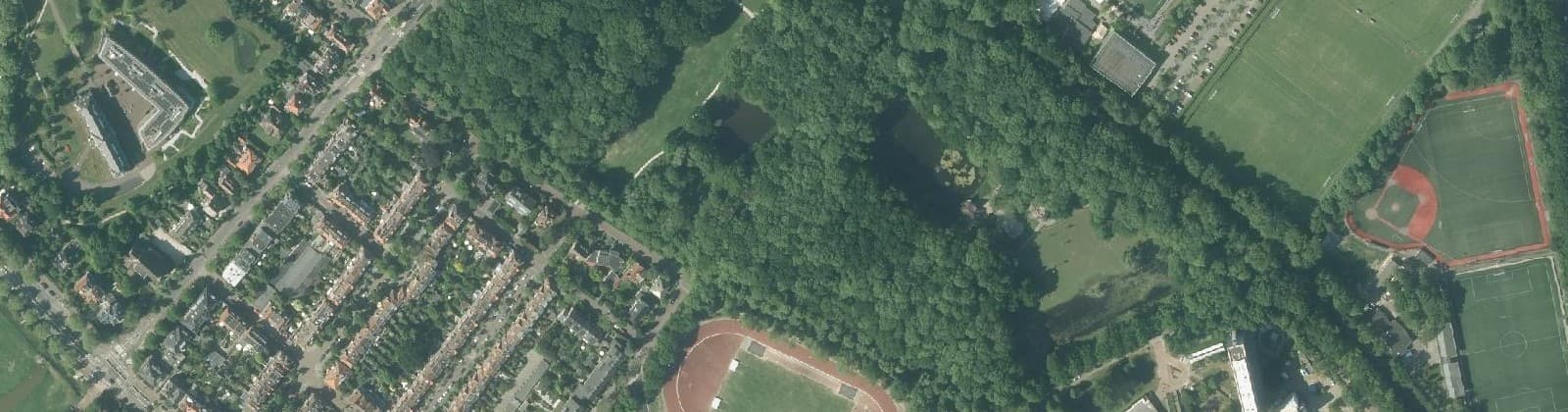 Luchtfoto van Raadsherenbuurt