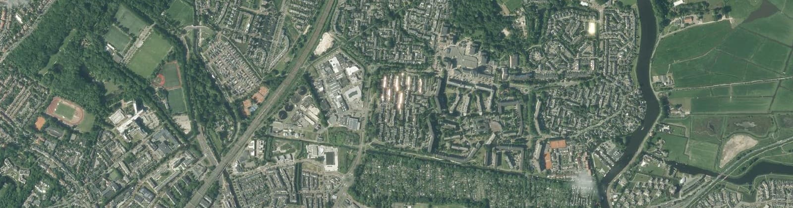 Luchtfoto van Slaaghwijk
