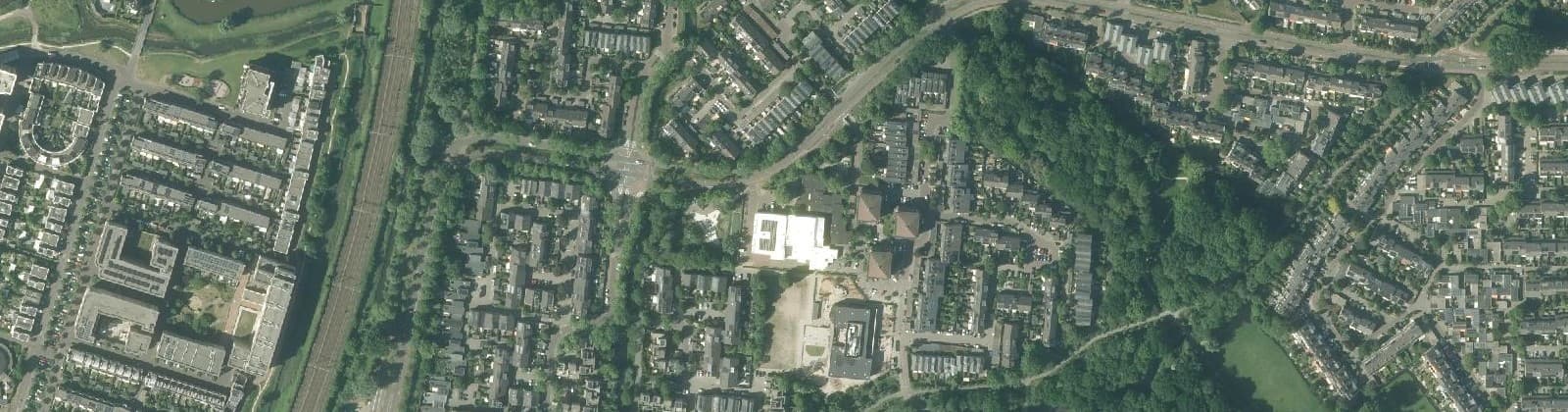 Luchtfoto van Leedewijk-Noord
