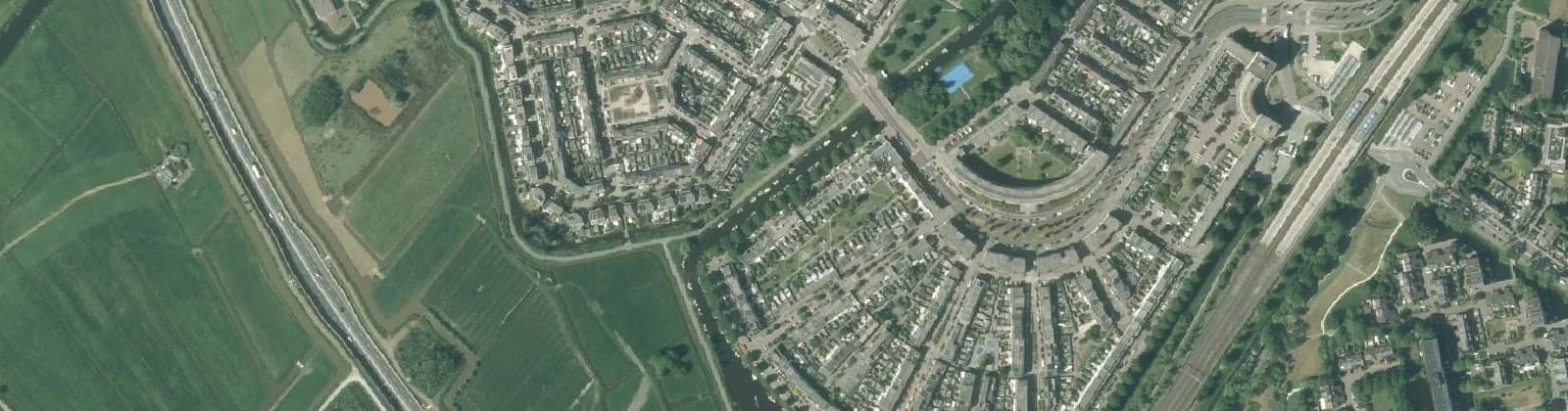Luchtfoto van Dobbewijk-Zuid