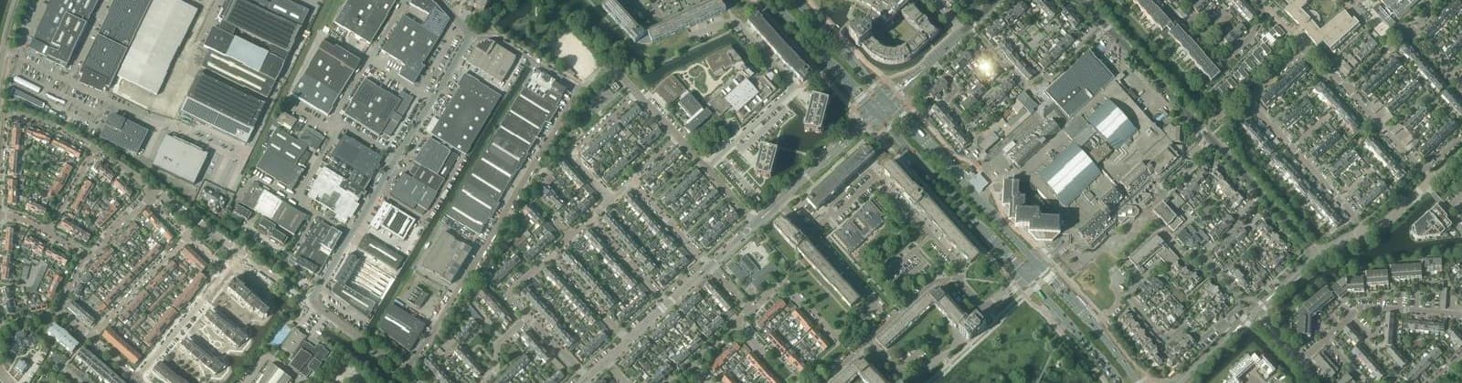 Luchtfoto van De Vogelwijk