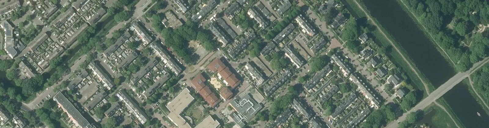 Luchtfoto van Binnenhof