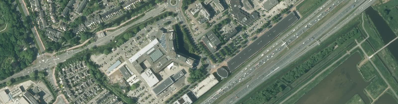 Luchtfoto van Elisabethhof