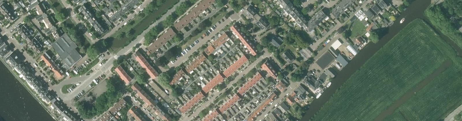 Luchtfoto van Doeskwartier