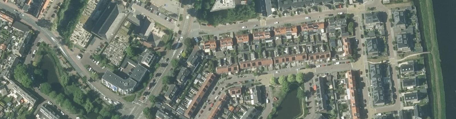 Luchtfoto van Zeeheldenbuurt