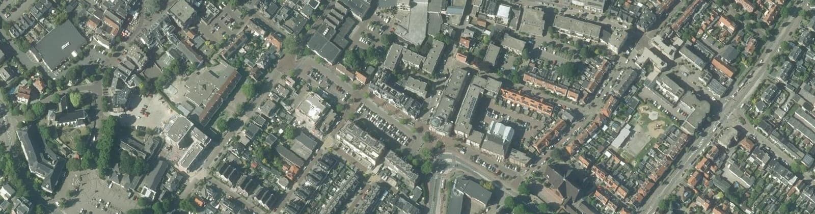 Luchtfoto van Het Vierkant
