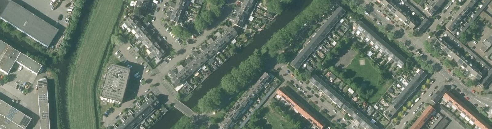 Luchtfoto van Vogelbuurt