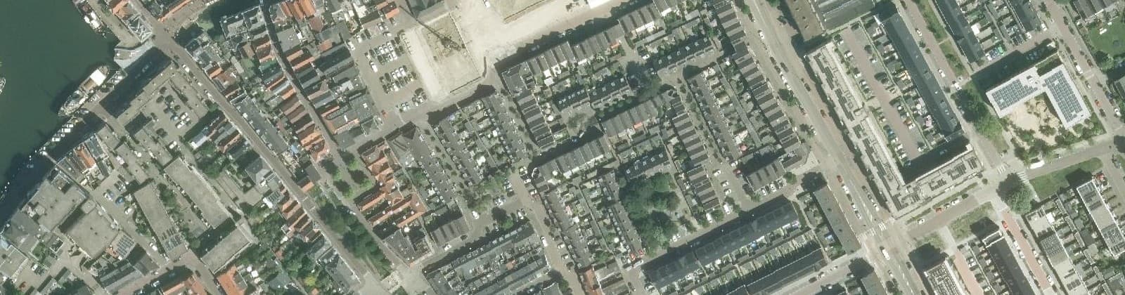Luchtfoto van Binnenstad