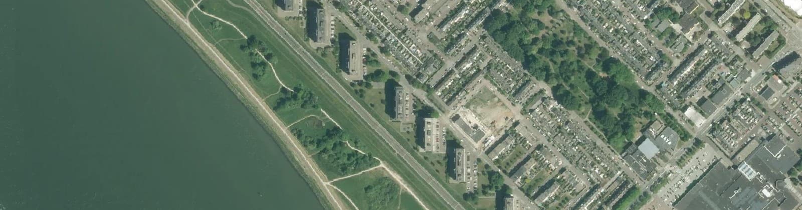 Luchtfoto van Vogelbuurt