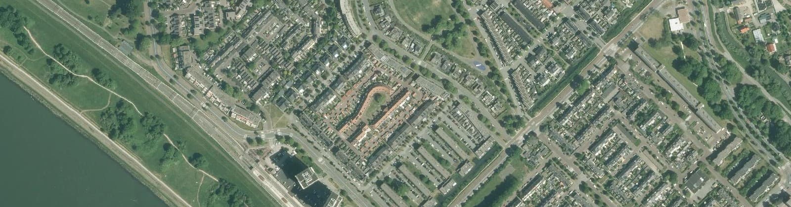Luchtfoto van Burgemeesterswijk