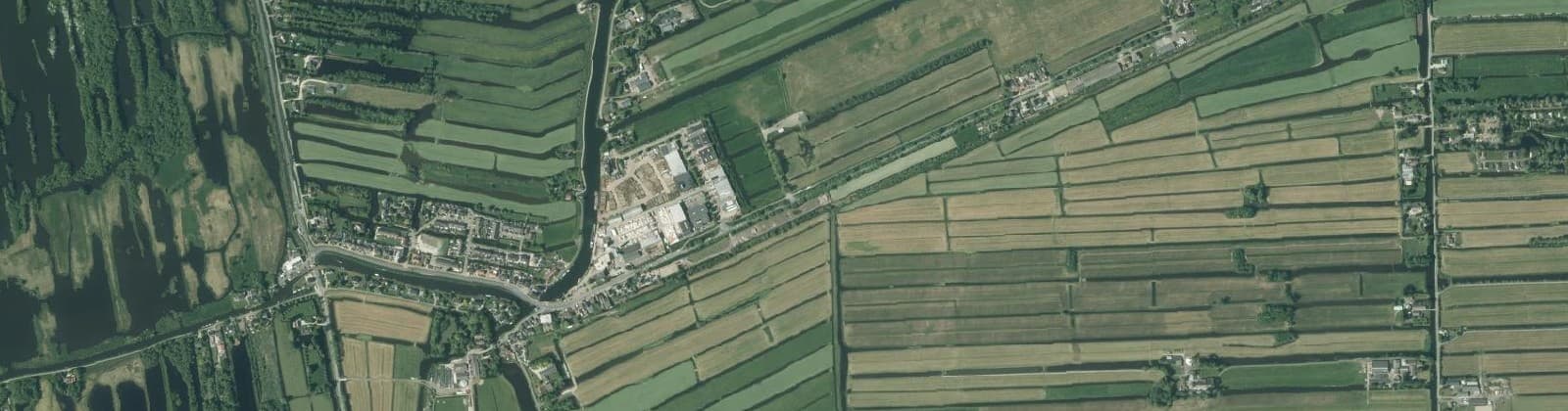 Luchtfoto van Woerdense Verlaat