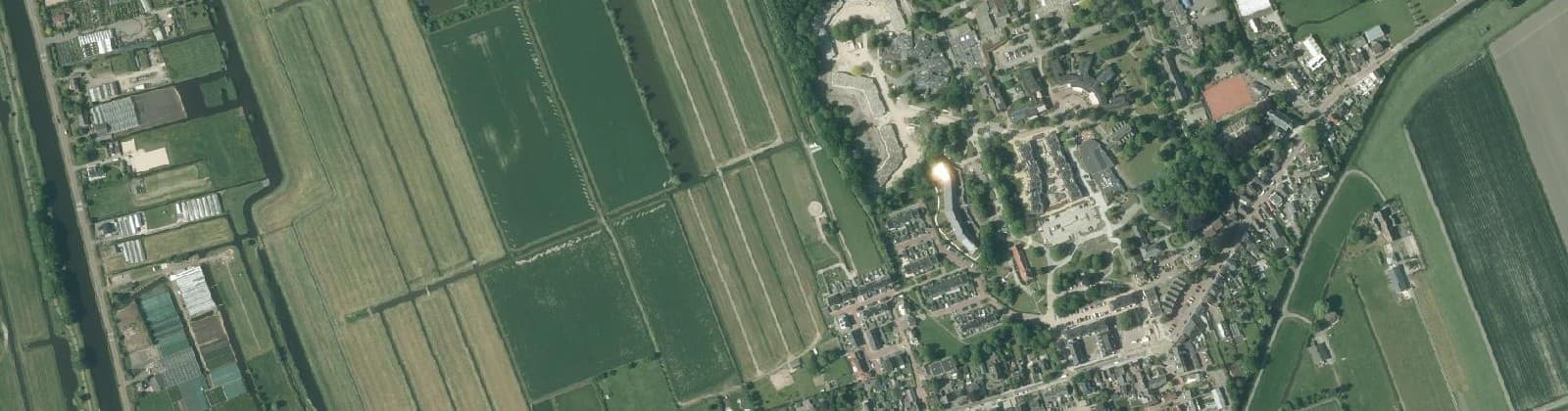 Luchtfoto van Nieuwveen