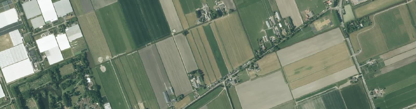 Luchtfoto van Nieuwveen Buitengebied Oost
