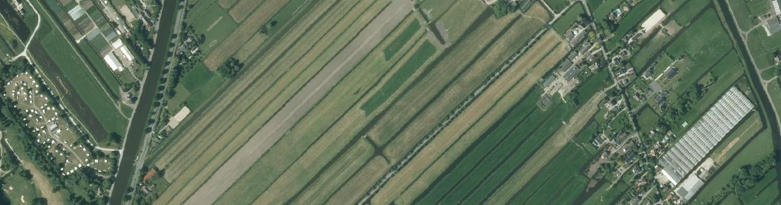 Luchtfoto van Korteraar Buitengebied Zuid
