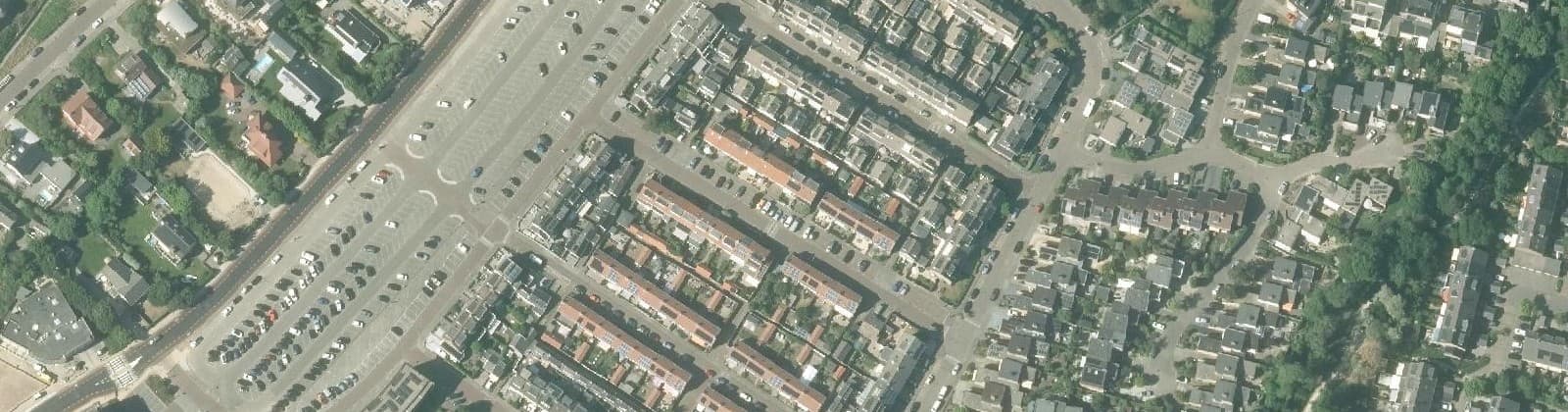 Luchtfoto van Prinsessenbuurt