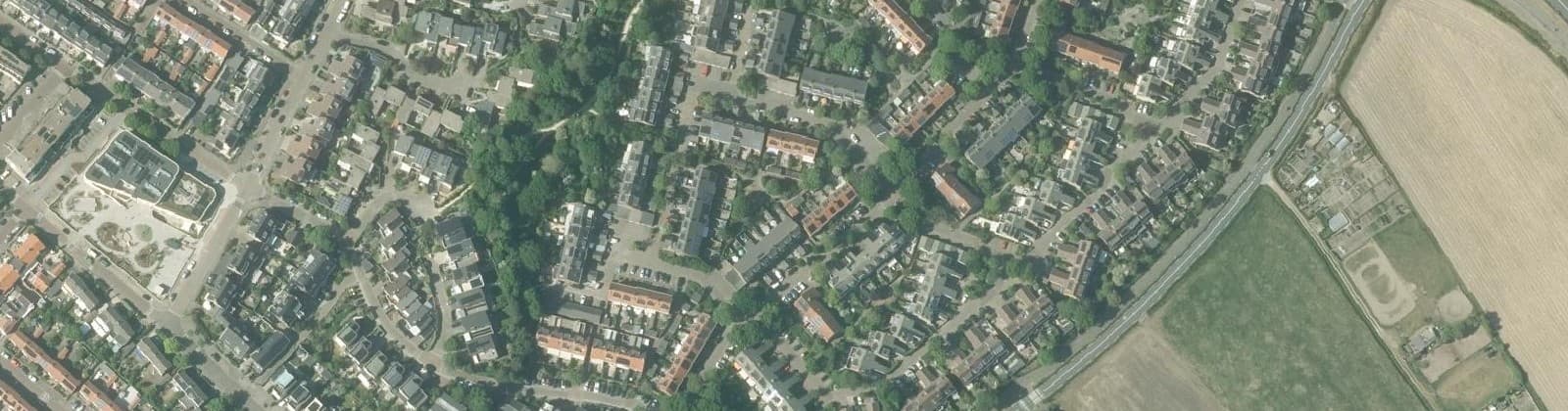 Luchtfoto van Duinpark