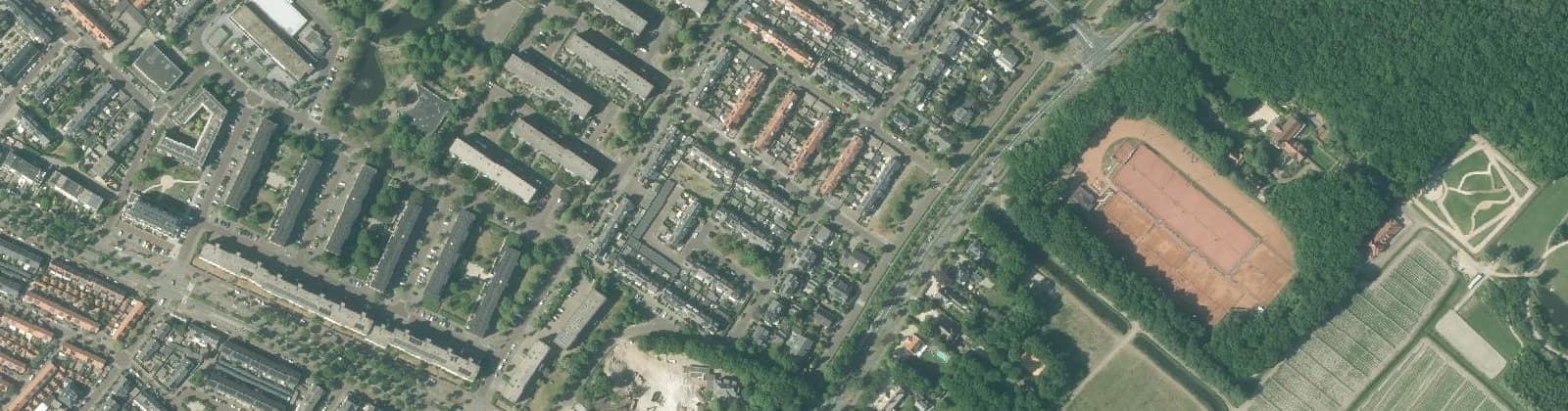 Luchtfoto van Boerenburg Oost