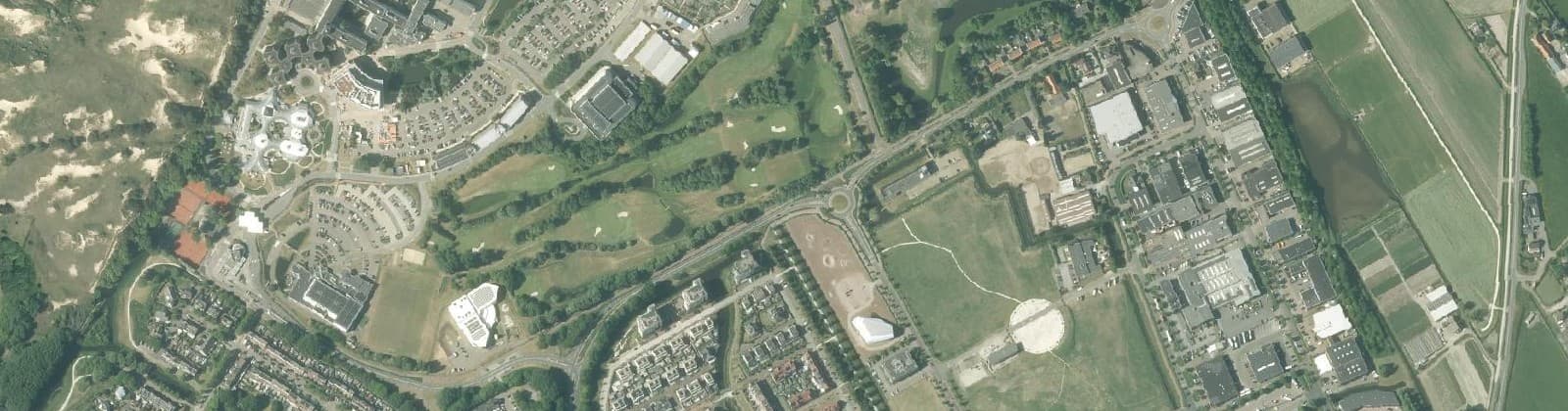 Luchtfoto van Space Campus / 's-Gravendijck