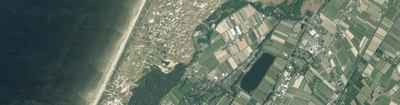 Luchtfoto van Buitengebied Noordwijk Noord