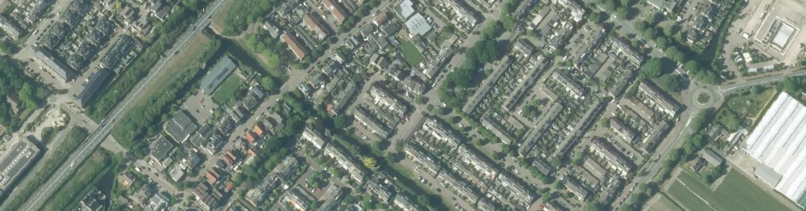 Luchtfoto van Victor Noord