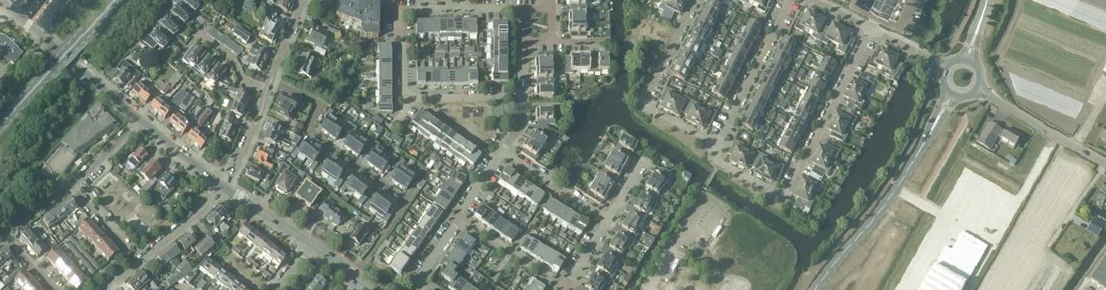 Luchtfoto van Mossenest Zuid