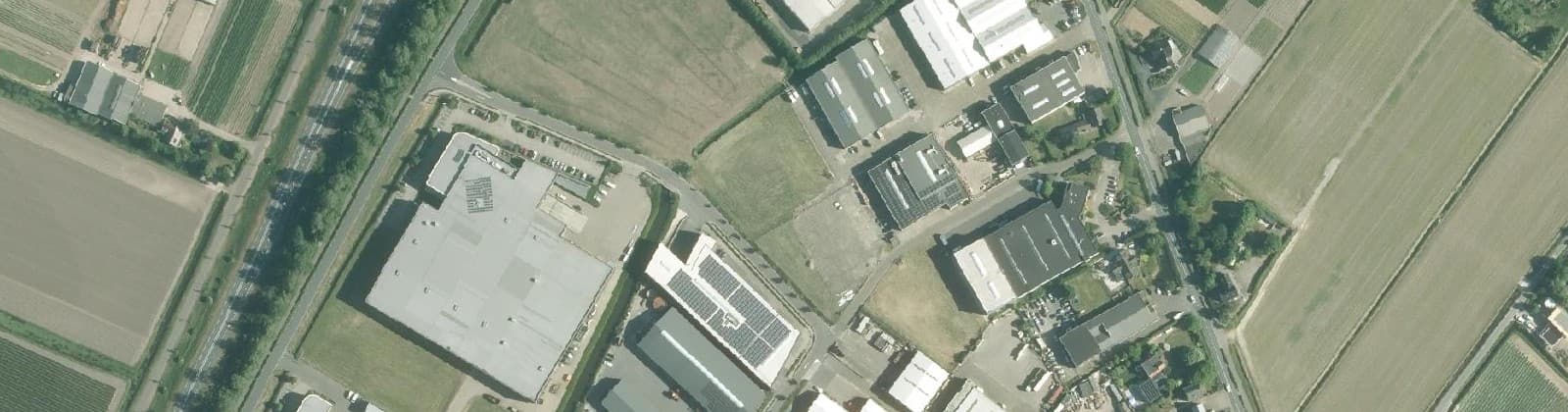 Luchtfoto van Delfweg
