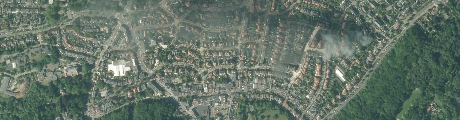 Luchtfoto van Oranje Nassau