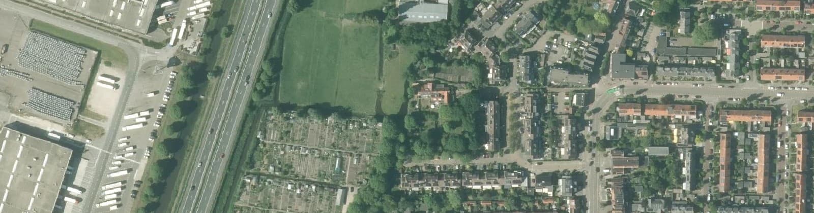 Luchtfoto van Grunerie