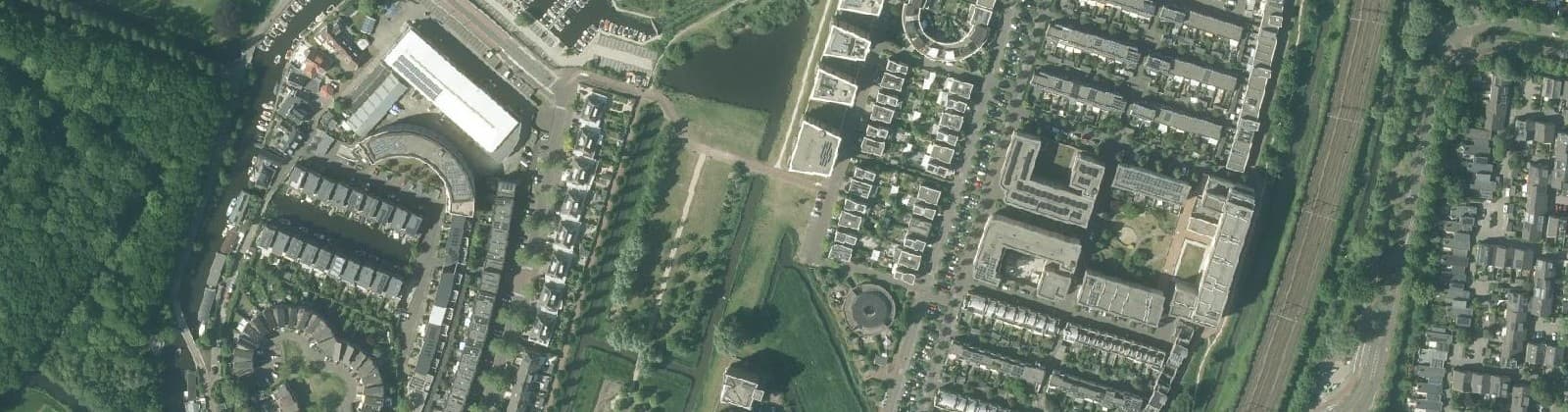 Luchtfoto van Poelgeest