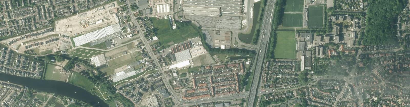 Luchtfoto van Buitenlust