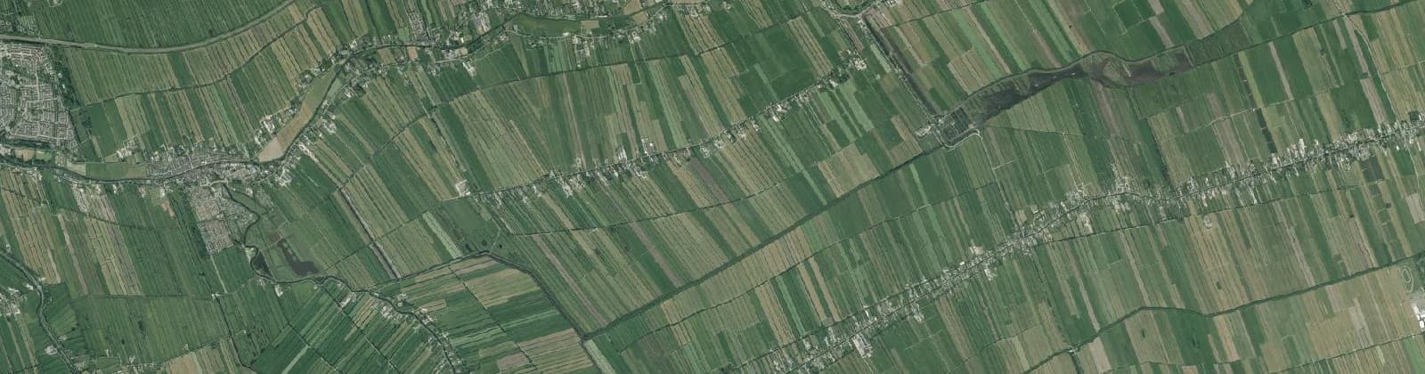 Luchtfoto van Hoenkoopse buurt