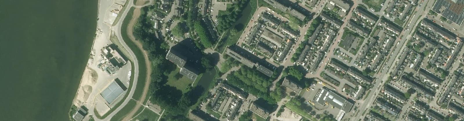 Luchtfoto van De Boezem